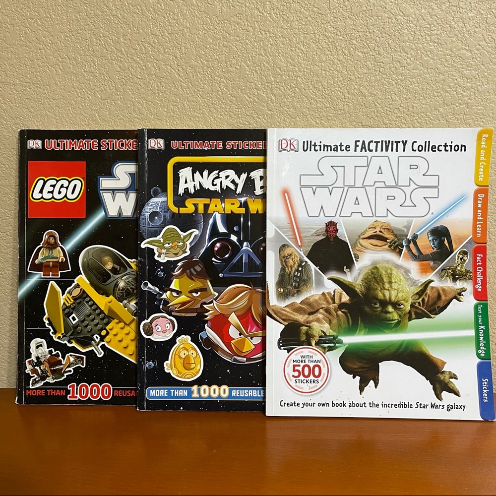Star Wars Sticker book bundle - PLEASE READ!!